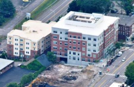 SMILE Building and Bindery Aerial